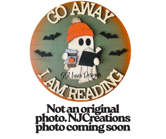 Go away I am reading Ghost Halloween