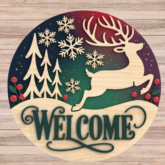Welcome with Reindeer
