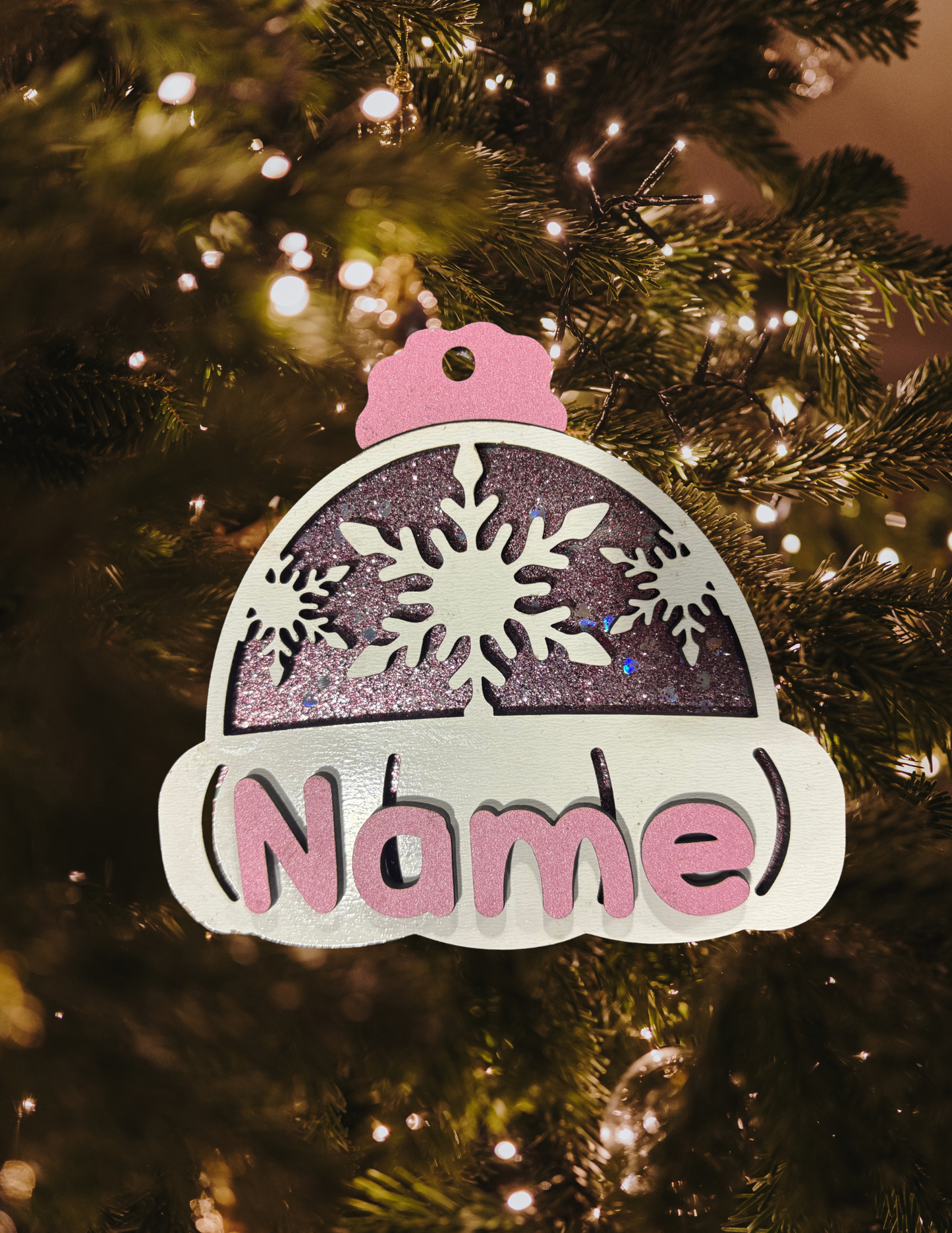 Personalized Hat Ornaments