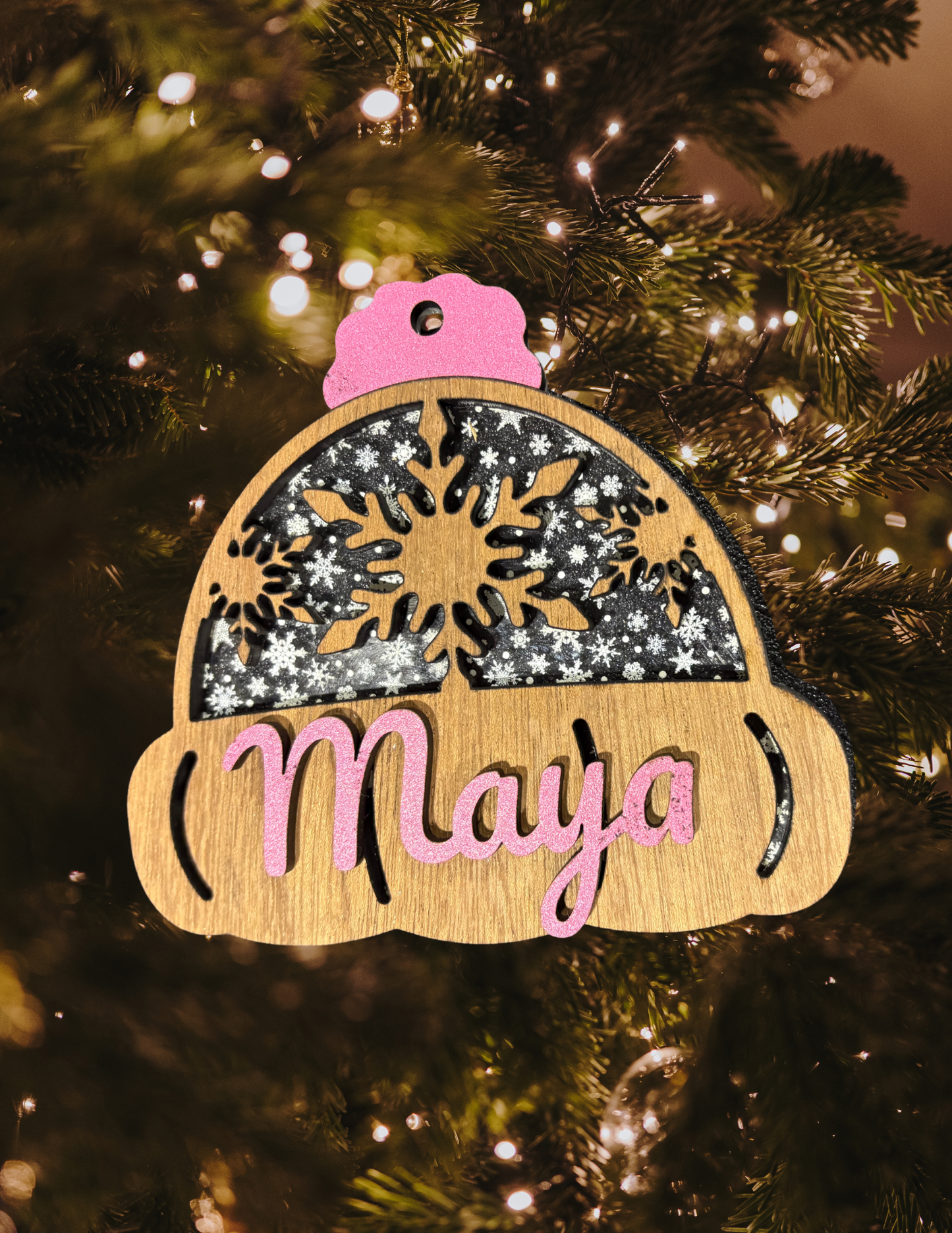 Personalized Hat Ornaments