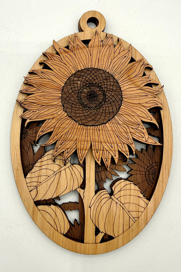 Sunflower Ornament