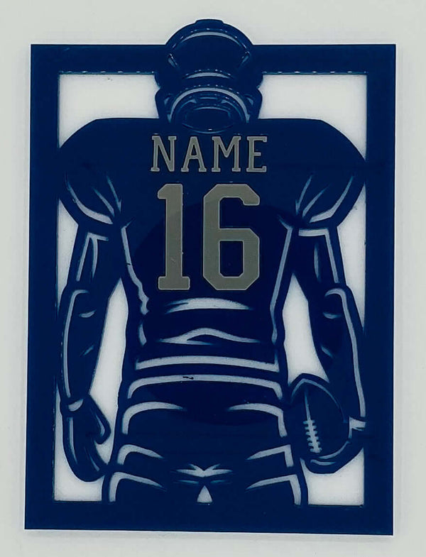 Football Player Back N J Creations, LLC