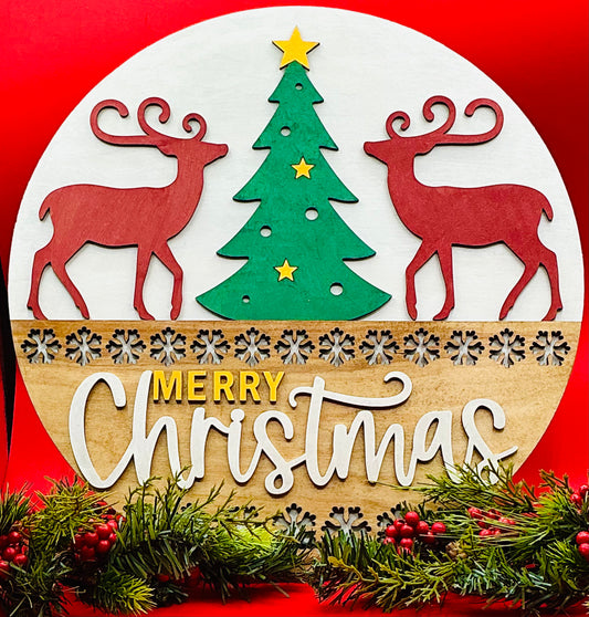 Merry Christmas 2 Deer