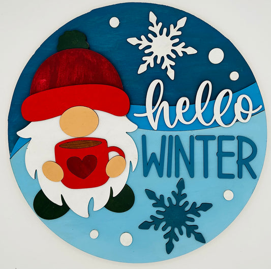 Hello Winter with Gnome