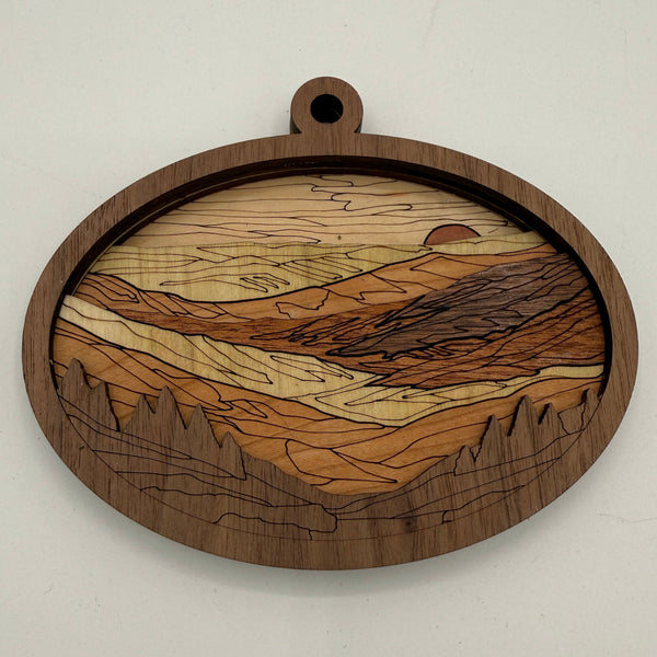 Rolling Hills Ornaments