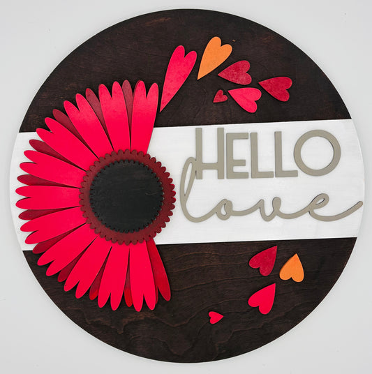 Hello Love Flower
