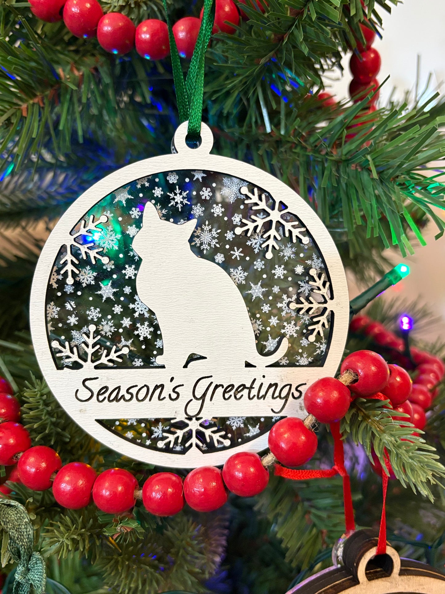 Personalized Cat Ornaments