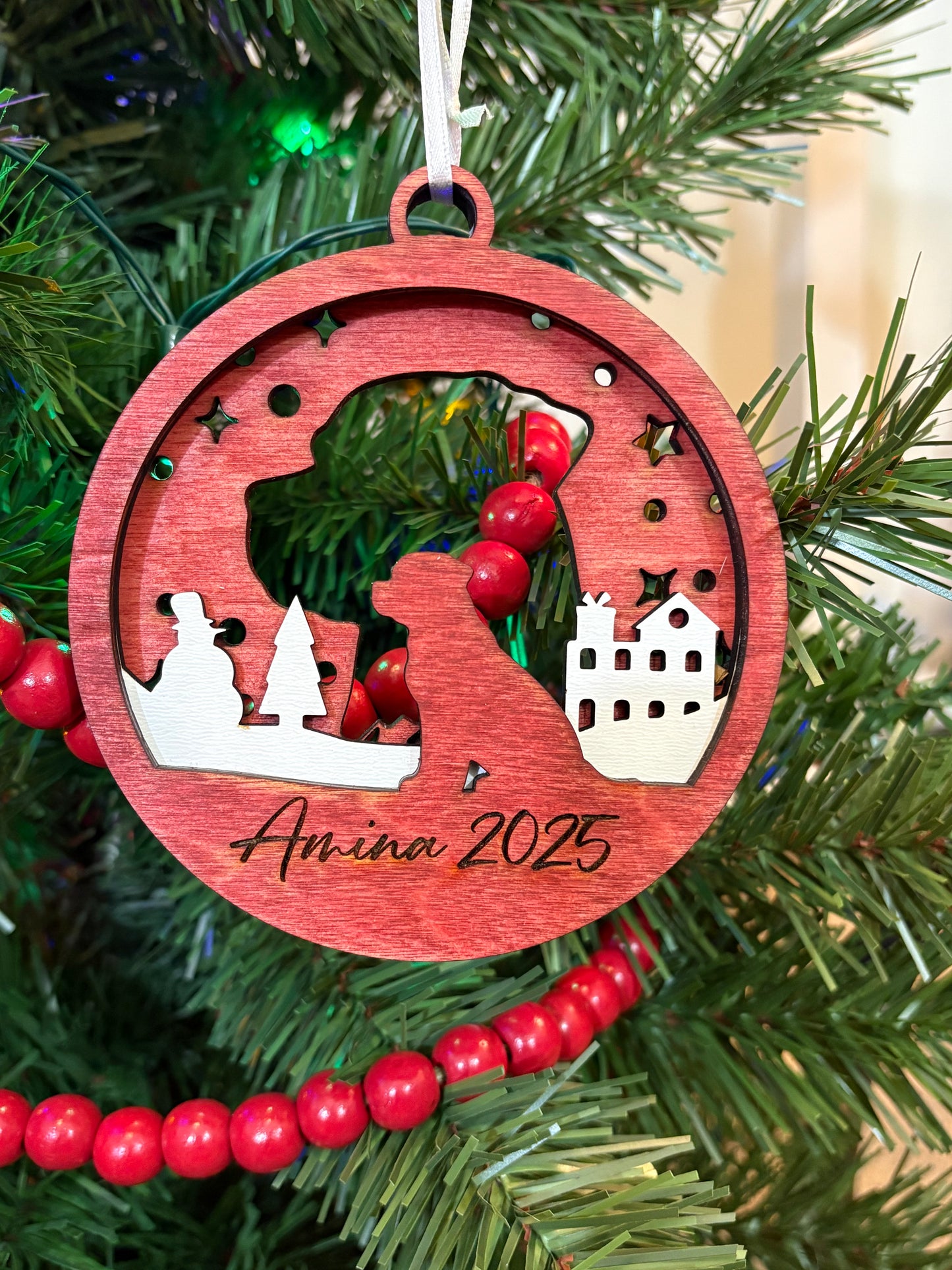 Personalized Dog Ornaments