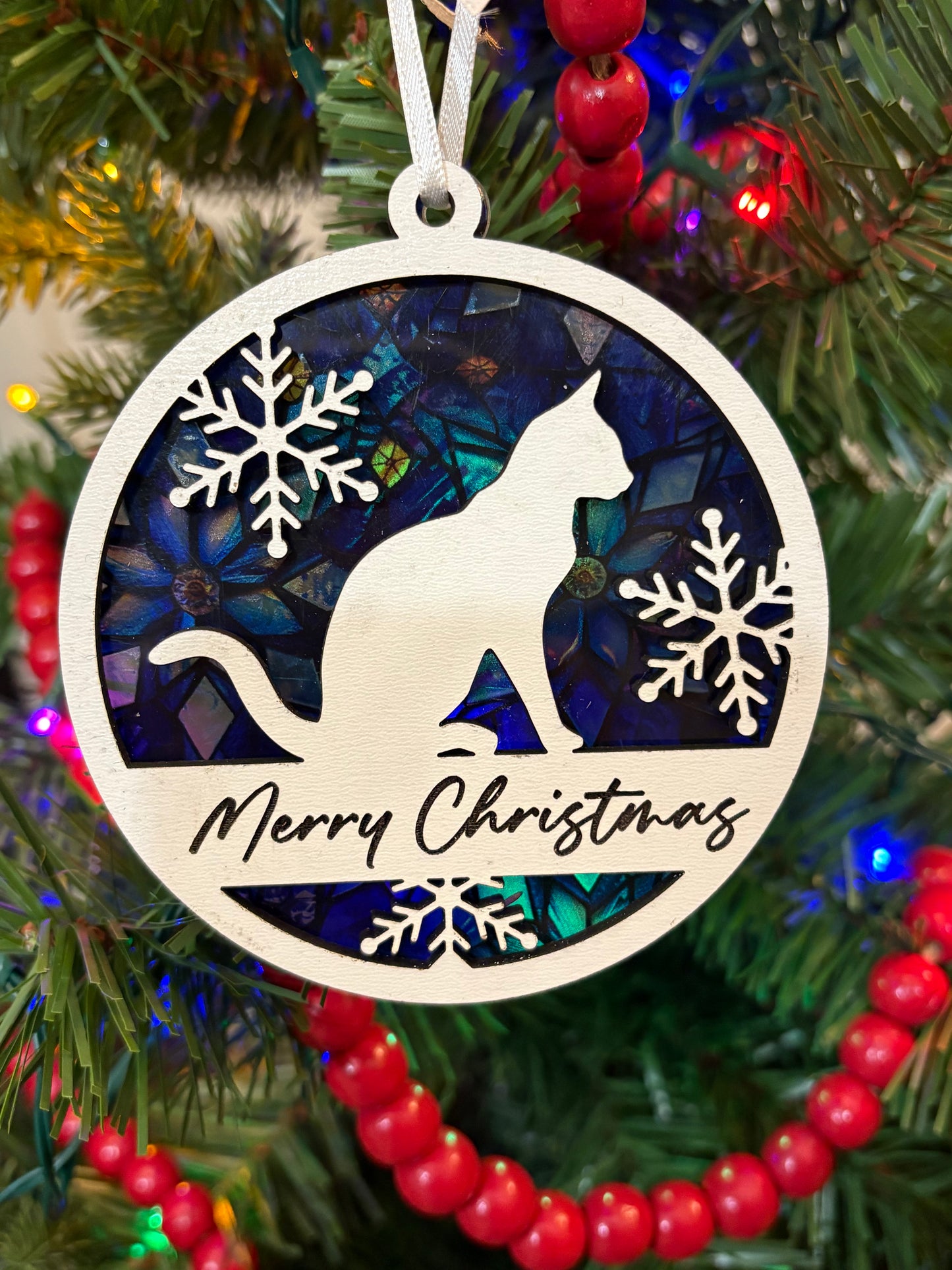 Personalized Cat Ornaments