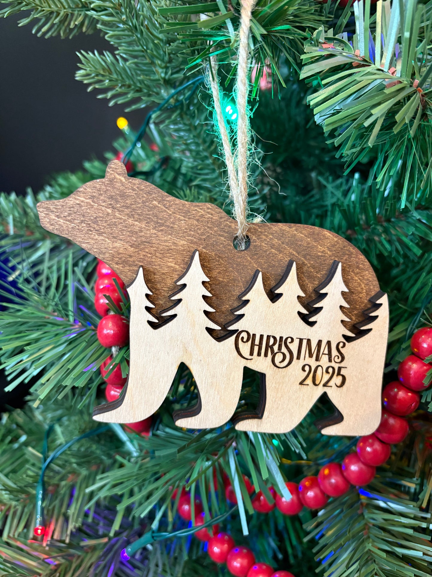 Personalized Bear Ornaments