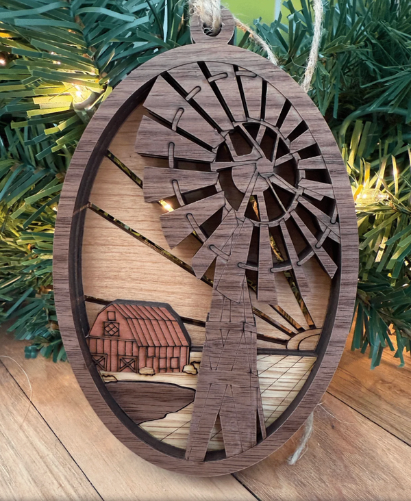 Windmill Ornament