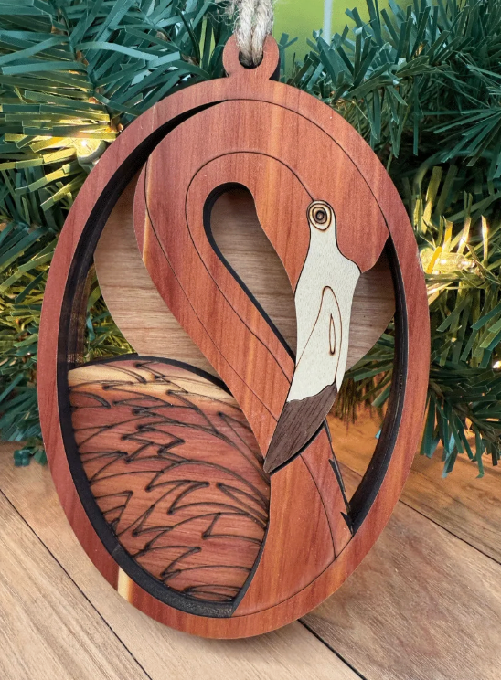 Flamingo Ornament