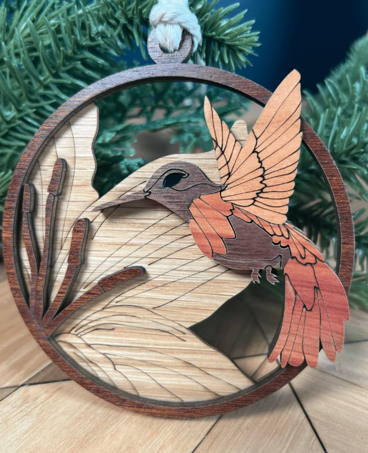 Hummingbird Ornament