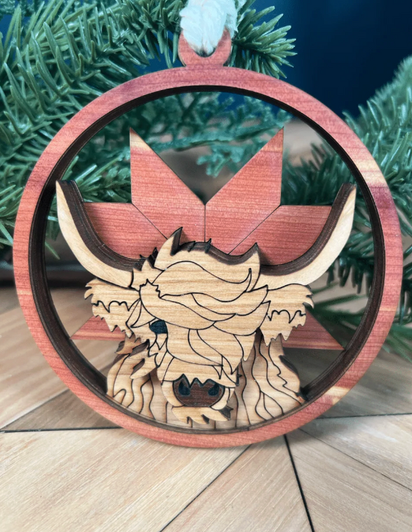 Cow Ornament