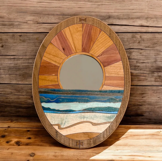 Beach Landscape Mirror