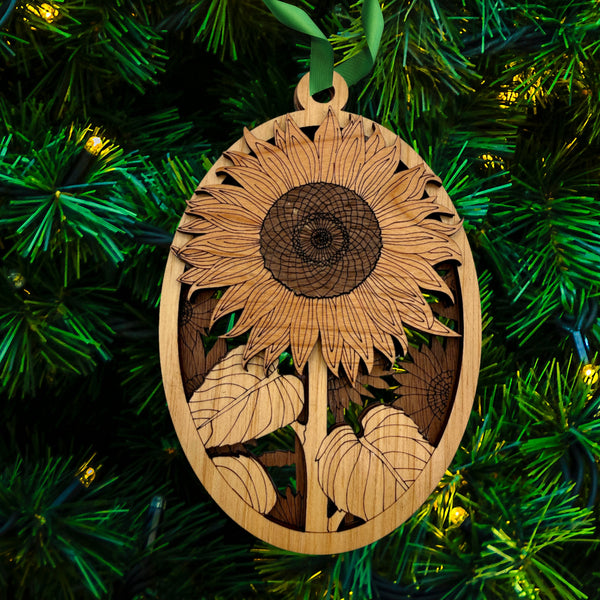 Sunflower Ornament